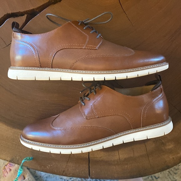 Mix No. 6 Men's Cognac Oxford Shoes/ Size 13M/ NWT - Picture 4 of 7